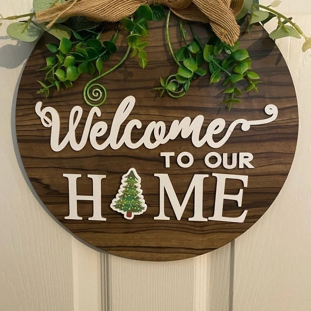 Welcome Sign For Door